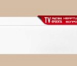 Плинтус напольный DECOMASTER Артпрофиль - белый (под покраску) А017/18 2000*110*16мм