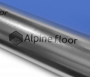 Подложка ALPINE FLOOR Silver Foil Blue EVA (рул.10м2) 1,5мм
