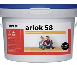 Клей Arlok 58 1-К SMP паркетный 7кг