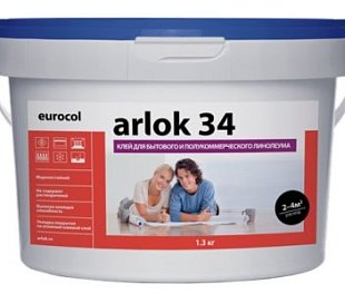 Клей Arlok 34 Водно-дисперсионный 1,3кг
