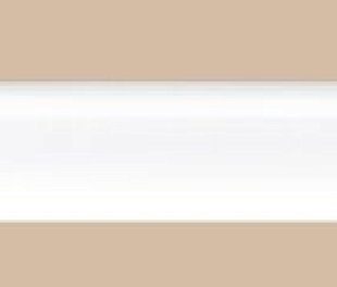 Плинтус напольный DECOMASTER Артпрофиль - белый (под покраску) А016/20 2000*99*20мм