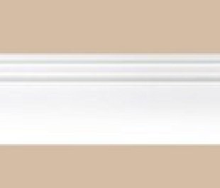 Плинтус напольный DECOMASTER Артпрофиль - белый (под покраску) А015/23 2000*96*13мм