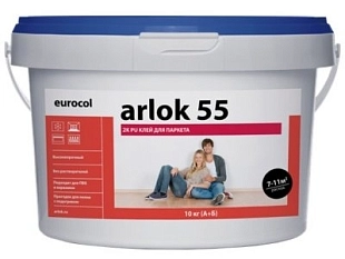 Клей Arlok 55 2K PU Двухкомпонентный полиуретановый 10кг