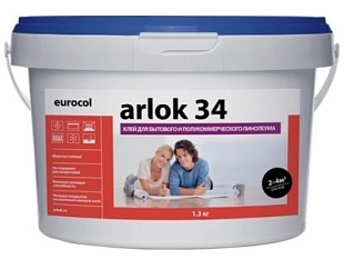 Клей Arlok 34 Водно-дисперсионный 1,3кг