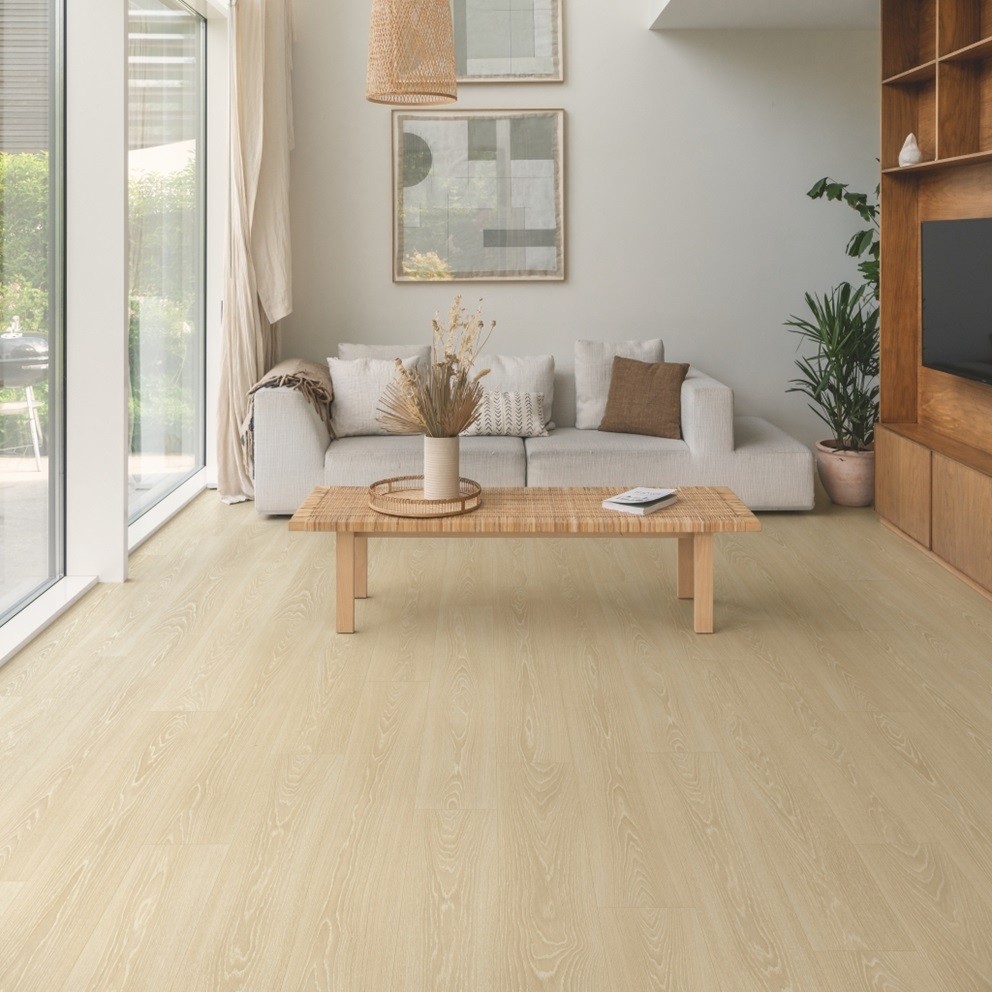 Ламинат Quick Step Classic 4V 32кл Дуб морозный бежевый CLH5799 Ламинат Quick Step Classic 4V 32кл Дуб морозный бежевый CLH5799