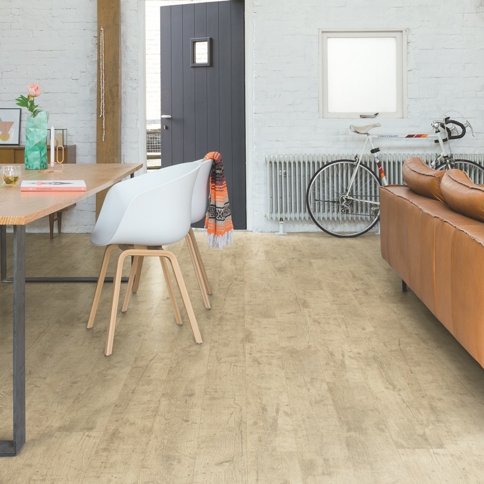 Ламинат Quick Step Perspective 4V 32кл Дуб почтенный беж промасл PER6077