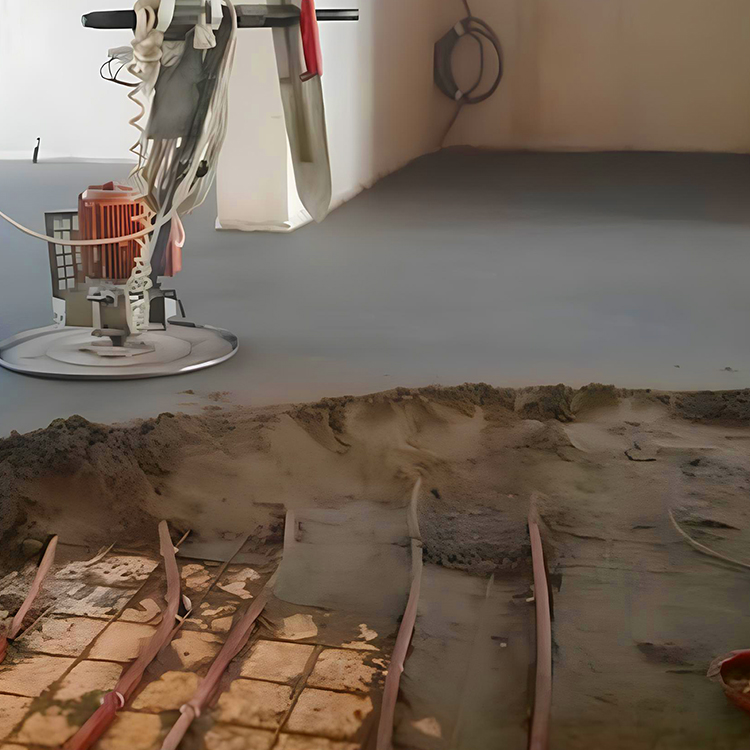 Устройство полусухой стяжки пола