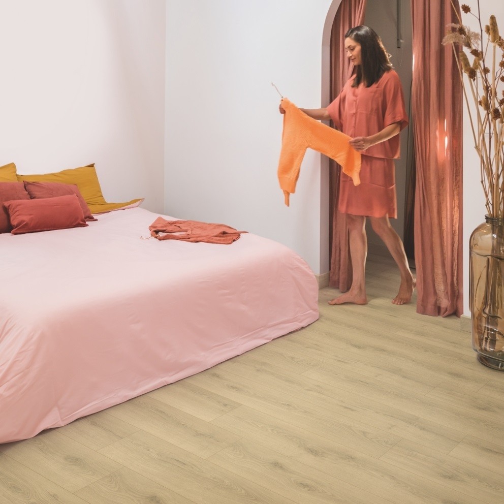 Ламинат Quick Step Classic 4V 32кл Дуб необработанный CLH5788