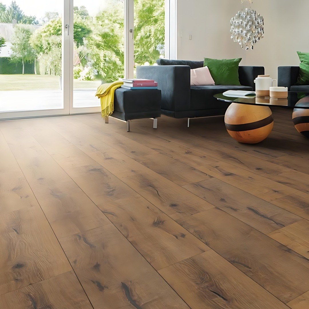 Ламинат HARO TRITTY 100 4V 32кл 530327 ДУБ ИТАЛИКА ДЫМЧАТЫЙ