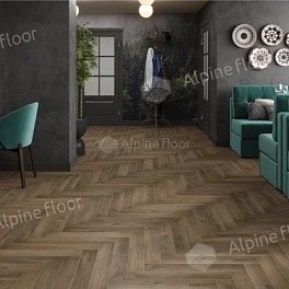 Ламинат ALPINE FLOOR Herringbone 12 PRO NEW 4V 34кл Анжу LF106-11