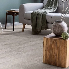 Пробковый пол CORKSTYLE WOOD XL 1235*200*10мм (1,729м2-7шт) замковая OAK STEEL
