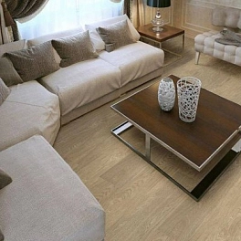 Пробковый пол CORKSTYLE WOOD XL 1235*200*6мм (2,72м2-11шт) клеевая OAK DELUXE