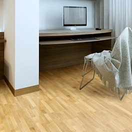 Пробковый пол CORKSTYLE WOOD 915*305*10мм (1,68м2-6шт) замковый Oak