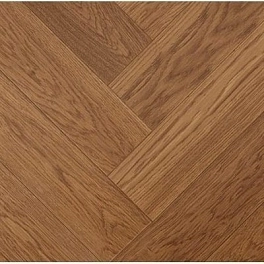 Массив.паркет Damy Floor Англ.елочка 600*90*15мм (уп.1,296м2-24шт) Лак.Дуб Селект Орех/лев