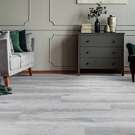 Пробковый пол CORKSTYLE WOOD XL 1235*200*10мм (1,729м2-7шт) замковая OAK DUNA GREY