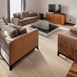 Пробковый пол CORKSTYLE WOOD XL 1235*200*10мм (1,729м2-7шт) замковая OAK MILCH