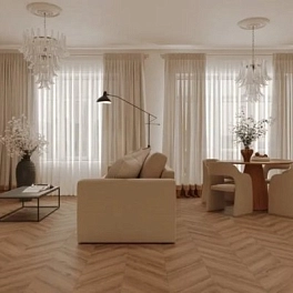 SPC ламинат Tulesna Art Chevron 4V 34кл UNICO 1011-5