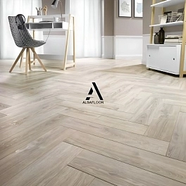 Ламинат ALSAFLOOR Creative (елочка) 4V 12мм/33кл 628 Дуб Майорка
