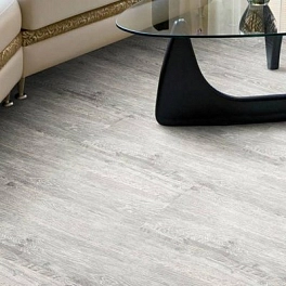 Пробковый пол CORKSTYLE WOOD 915*305*10мм (1,68м2-6шт) замковый Oak Castle White