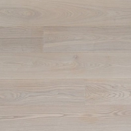  Массивный паркет AmberWood (18 х 120 х 300-1800) Ясень, Лак, Белая Ночь, Стандарт (уп=2,592м2)