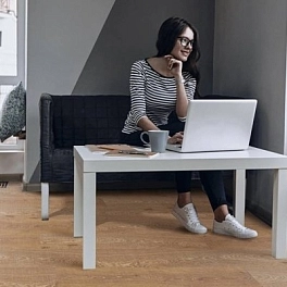 Пробковый пол CORKSTYLE WOOD XL 1235*200*10мм (1,729м2-7шт) замковая JAPANESE OAK GRAGGY