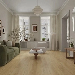 SPC ламинат ALPINE FLOOR GRAND SEQUOIA 4V 43кл ECO 11-608 МИНДАЛЬ 5мм