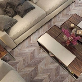 Пробковый пол CORKSTYLE CHEVRON 1235*305*10мм (1,88м2-5шт) замковый CHEVRON BROWN