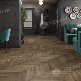 Ламинат ALPINE FLOOR Herringbone 8 PRO 4V 33кл Дуб Анжу LF102-11