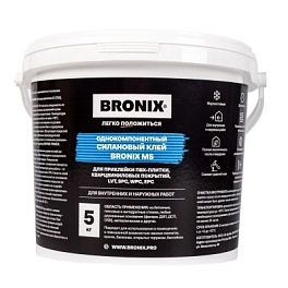 Клей BRONIX MS 5л
